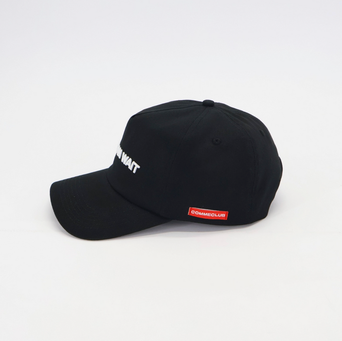 SLEEP CAN WAIT BLACK CAP
