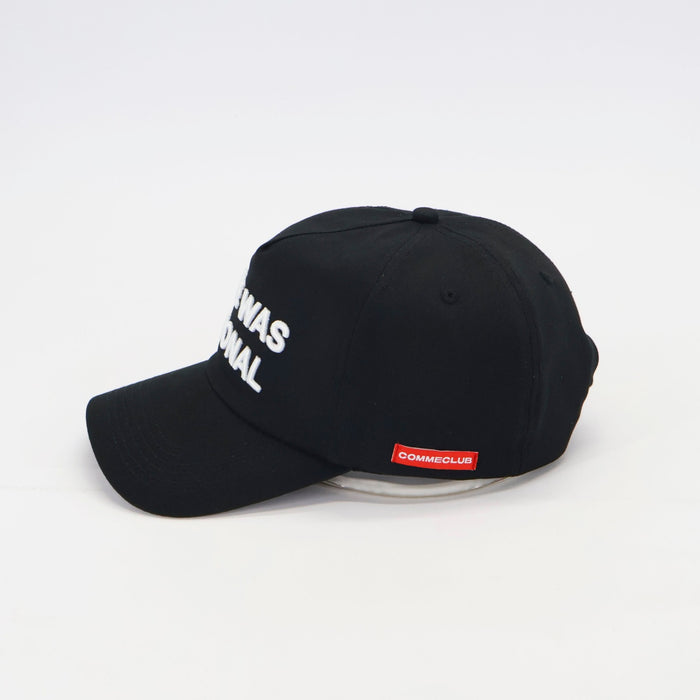 HOME WAS OPTIONAL BLACK CAP